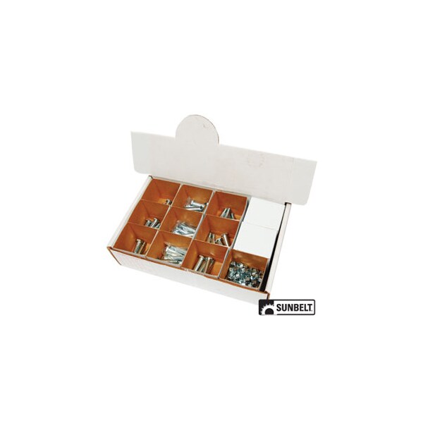 Shoulder Bolt Assortment (136 pieces) 0" x0" x0"